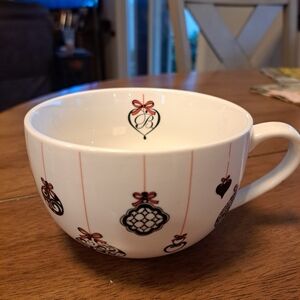 Brighton Christmas Mug Large Coffee Soup Ceramic 16 Oz